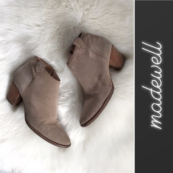 Madewell Shoes - Madewell Billie Suede Ankle Boots